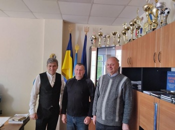 Робоча зустріч - професор Володимир ДІДУР